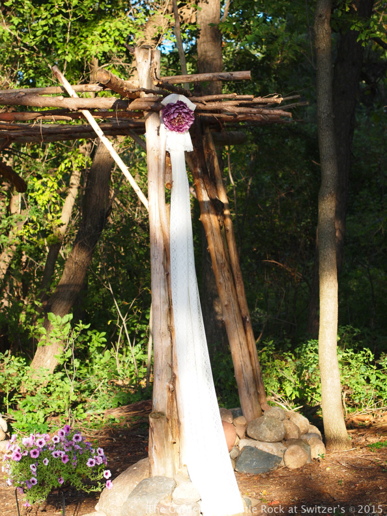 Boho Wedding Arch ~ Wedding in the Woods at The Gardens