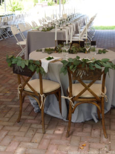 Mrs & Mr Wedding Signage at The Gardens ~ Minnesota Wedding and Event Center