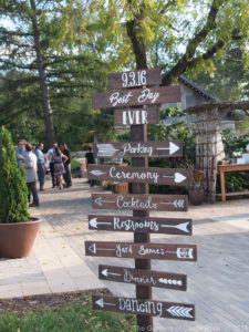 Wedding Signage #WeddingSignage #TheGardensofCR #MNWedding ~ Best Day Ever - Nicole & Zack at The Gardens of Castle ~ Woodsy Wedding Minnesota Style