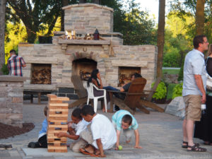 Leigh & Kyle at The Gardens ~ Wedding in the Woods - Wedding Day Fun ~ Outdoor Games for your Wedding