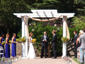 Michelle & Brian at The Gardens of Castle Rock ~ Minnesota Garden Wedding Party