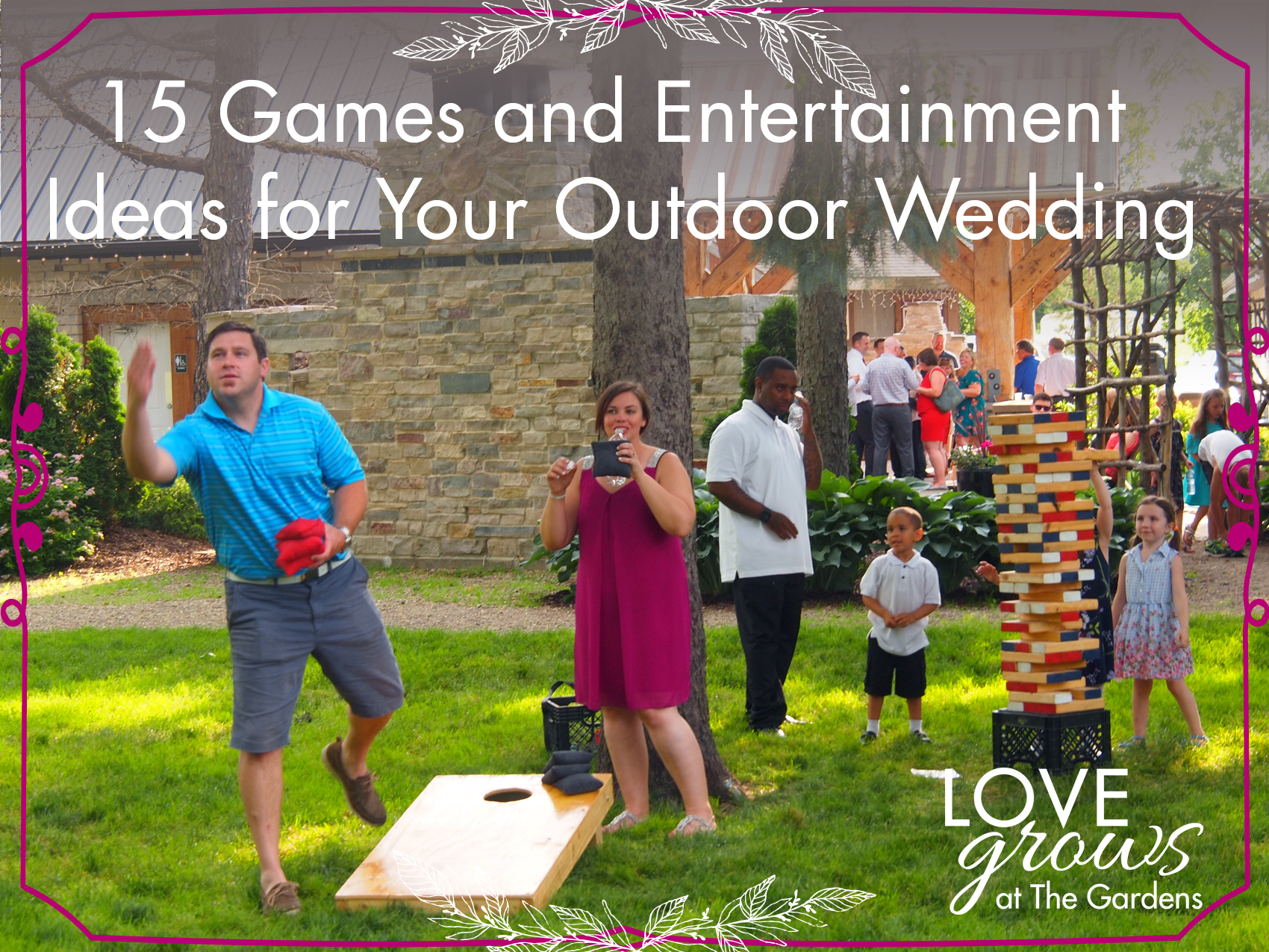 wedding lawn games